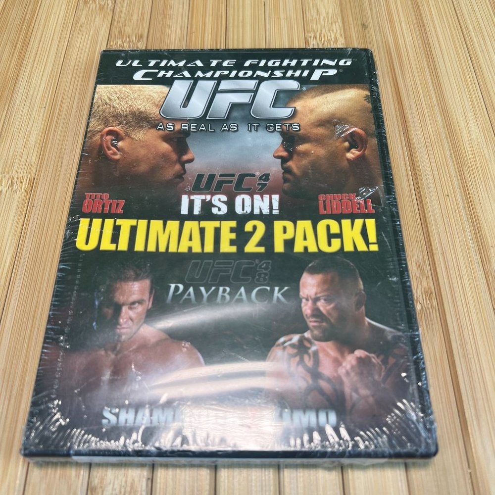 NEW UFC 47/48 IT'S ON ULTIMATE FIGHTING CHAMPIONSHIP DVD 2 PACK Sealed